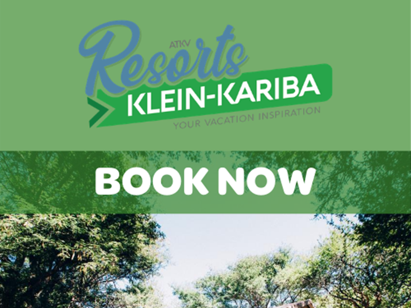 Exciting news: ATKV Klein-Kariba is open for bookings