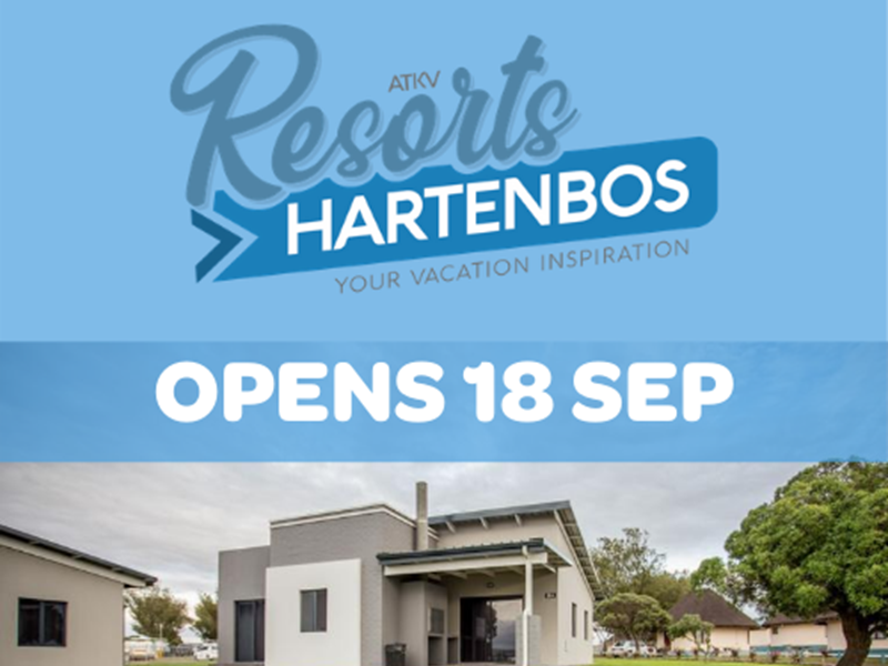 Exciting news: ATKV Hartenbos is open for bookings